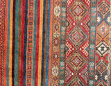 Afghan Super Kazak Rug 2.4x1.75m