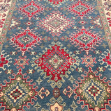 Tribal Afghan Kazak Rug 3x2m