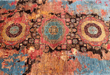 Contemporary Afghan Mamluk Rug 2.5x1.7m