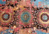 Contemporary Afghan Mamluk Rug 2.5x1.7m