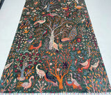 Garden Of Paradise Afghan Chobi Rug 2.3x1.65m