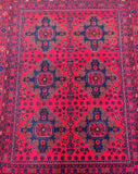 Tribal Afghan Kunduz Rug 2.4x1.7m