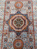 Superb Afghan Mamluk Rug 2.5x1.7m At Persian rug warehouse WA in Perth.