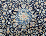 Persian Kashan Rug Signed 4.4x3.1m