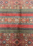 Afghan Super Kazak Rug 2.4x1.8m