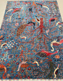Garden Of Paradise Afghan Chobi Rug 2.35x1.7m