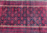 Antique Persian Balouchi Rug 2x1m