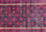 Antique Persian Balouchi Rug 2x1m