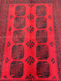 Tribal Afghan Aqcha Rug 2.4x1.7m
