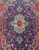 1.5x1m Traditional Persian Tabriz Rug