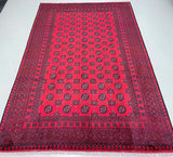 Tribal Afghan Mazar Rug 2.5x1.7m