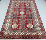 Afghan Super Kazak Rug 2.4x1.7m