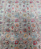 Stunning Room Size Authentic Handmade Afghan Chobi Rug 244166cm