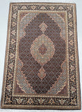 1.6x1m Superfine Persian Tabriz Rug