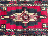 1.5x0.9m Tribal Afghan Balouchi Rug