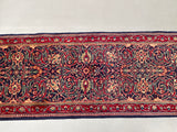 4m Vintage Persian Sarough Hall Runner
