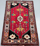 1.65x1.1m Persian Qashqai Shiraz Rug