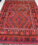 Certified Handmade Afghan Kilim Rug 313x242cm For Australian Homes.