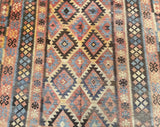 Decorative All over Geometric Tribal Design Afghan Meymaneh Rug At Persian Rug Warehouse WA in Perth.