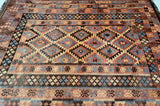 Vintage Afghan Meymaneh Kilim Rug 3x2.3m