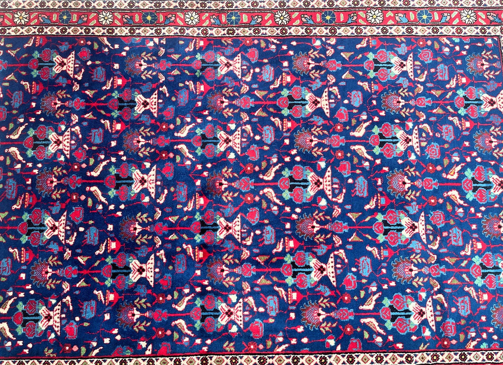 1.5x1m Zele Sultan Persian Varamin Rug