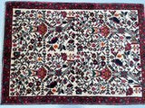 1.5x1m Tribal Persian Mehraban Rug