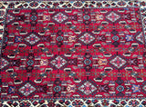 1.5x1m Tribal Persian Abadeh Rug