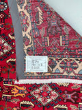 1.5x1m Tribal Persian Abadeh Rug