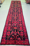 Authentic Hand Knotted Persian Nahavand Hall Runner