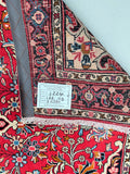 1.65x1.15m Persian Bijar Rug