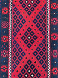 Afghan Meymaneh Kilim Rug 2.4x1.1m