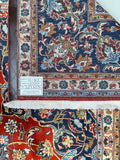 3.9x3m Semi Antique Persian Sarough Rug