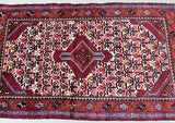 Tribal Persian Hamedan Rug 1.3x0.8m