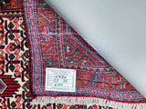 Tribal Persian Hamedan Rug 1.3x0.8m