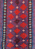 Afghan Meymaneh Kilim Rug 2.4x1m