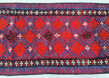 Afghan Meymaneh Kilim Rug 2.4x1m