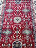 3x2m Tribal Afghan Kazak Rug