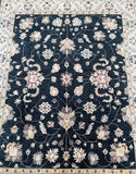Squarish Room Size authentic Hand Knotted Afghan Chobi Rug at Persian rug warehouse WA in Perth