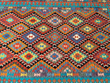 Tribal Afghan Waziri Kilim Rug 3x2m