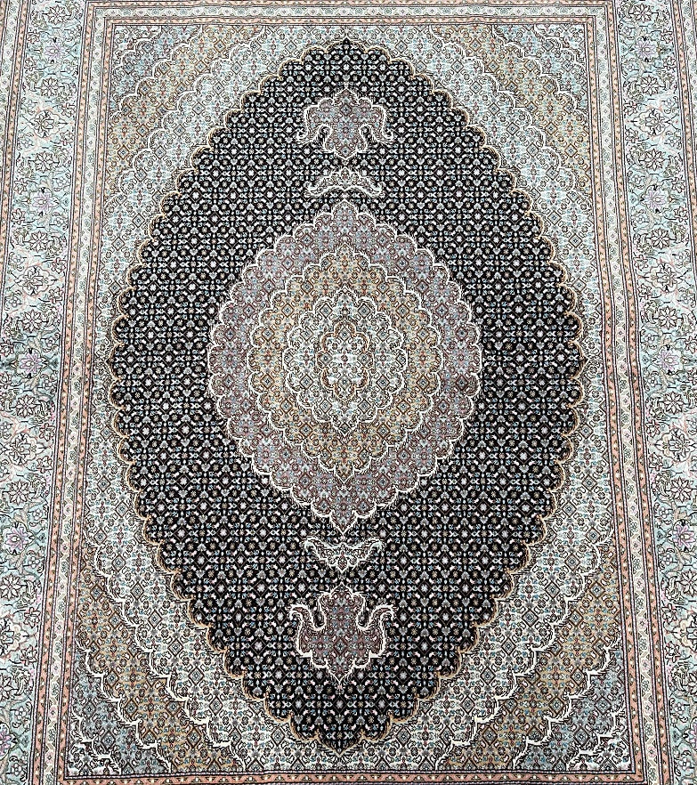 2x1.5m Masterpiece Persian Tabriz Rug