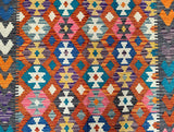 Tribal Afghan Waziri Kilim Rug 2.8x1.9m
