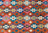 Tribal Afghan Waziri Kilim Rug 2.8x1.9m