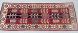 1.7x0.6m Tribal Afghan Kazak Runner