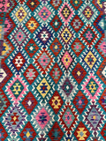 Tribal Afghan Waziri Kilim Rug 3x2m