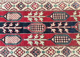 1.7x0.6m Tribal Afghan Kazak Runner