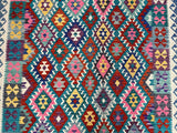 Tribal Afghan Waziri Kilim Rug 3x2m