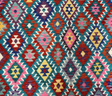 Tribal Afghan Waziri Kilim Rug 3x2m