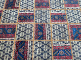 2.1x1.5m Patch Work Persian Rug