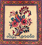 50x50cm Persian Sarough Rug