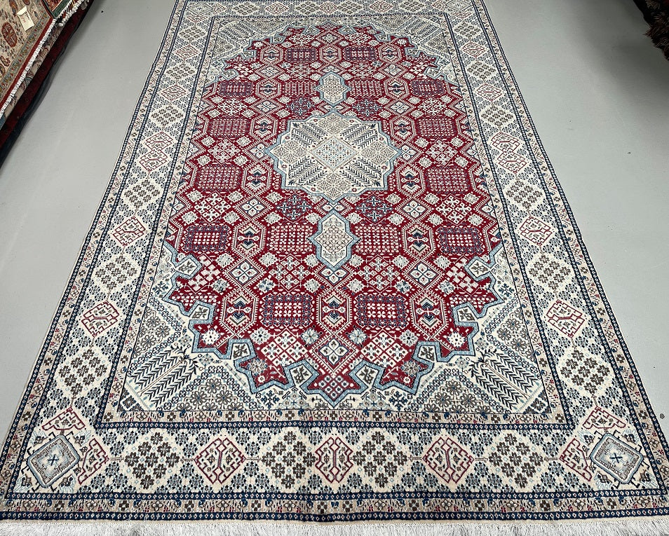 Vintage Persian Nain Rug 3x2m | shoparug